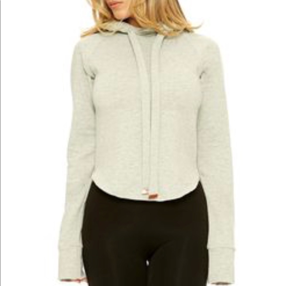 NAKED WARDROBE HOLD ME DOWN HOODIE GRAY